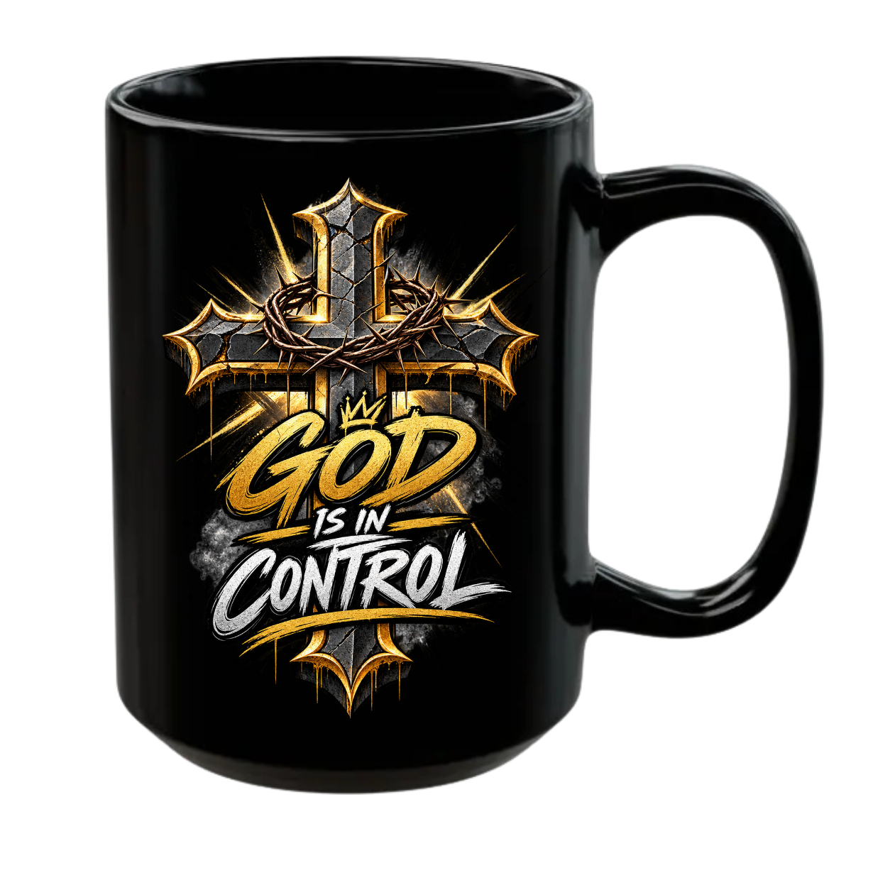 15oz Mugs Black