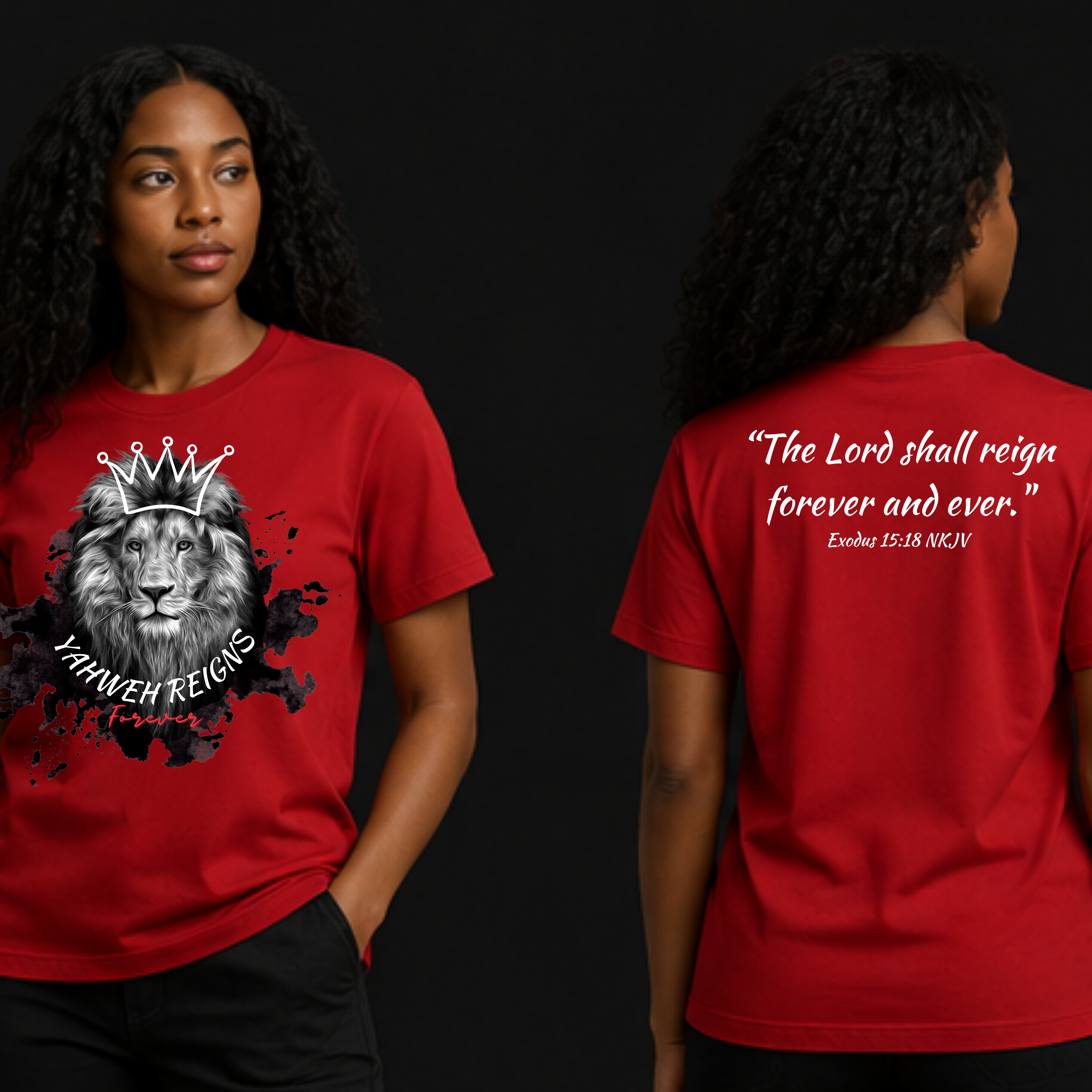 Yahweh Reigns-RED