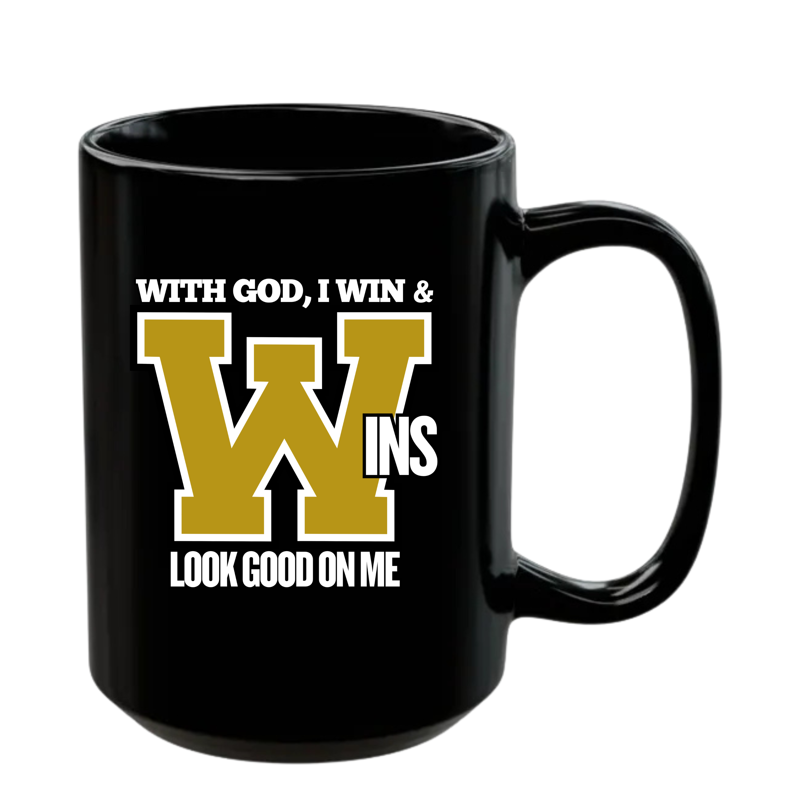 15oz Mugs Black